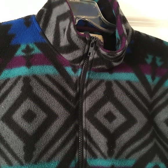 Nordic Fleece
zipperedNavy Blue purple green gray
Size L 2 Zip Side Pockets - Picture 5 of 13